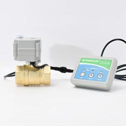 A20 Wired Water Leak Alarm System Brass Manual  Water leak detection valve