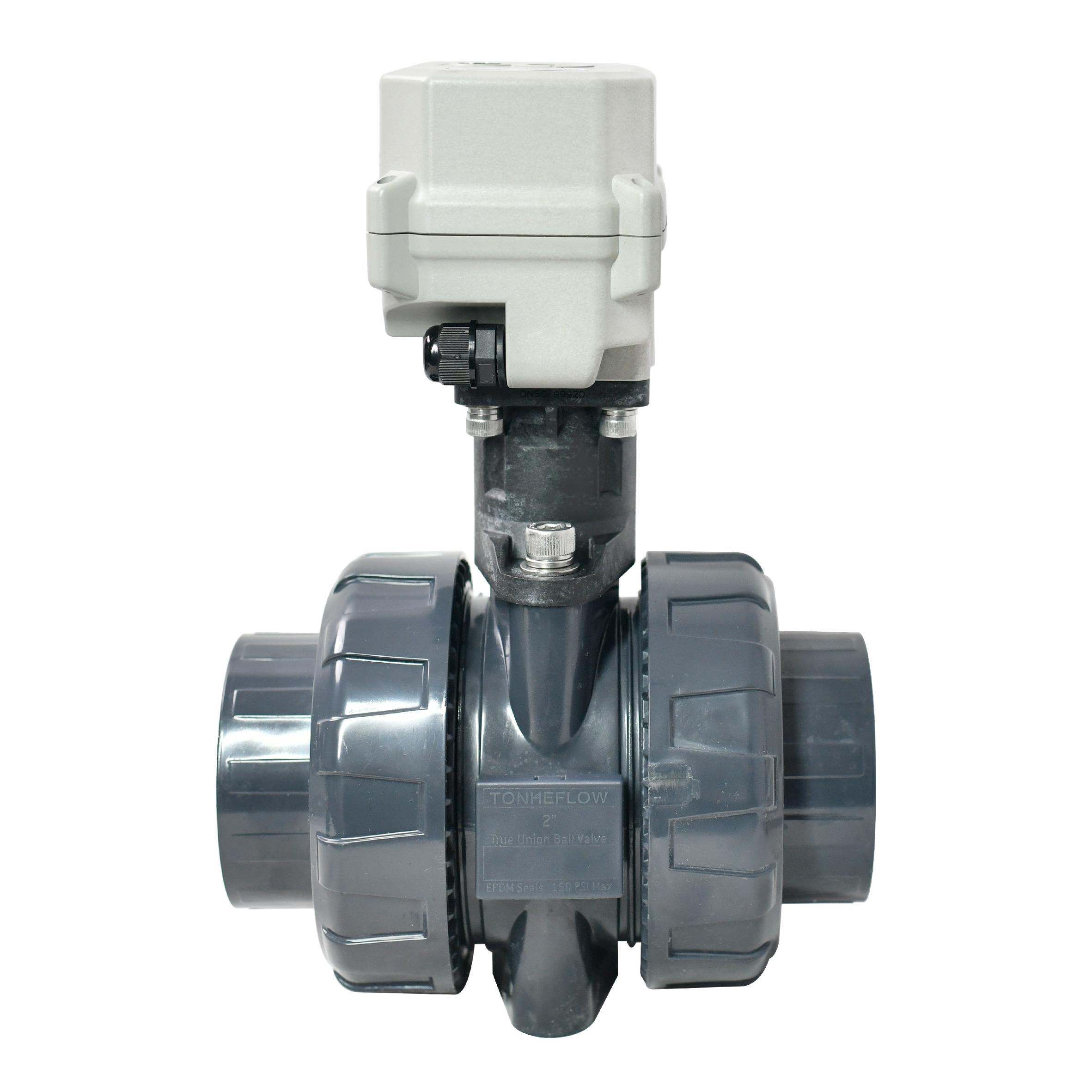 A150  2” Small Mini Electric ball Valve  CR202 DC12V 24V N/C Normally Closed 