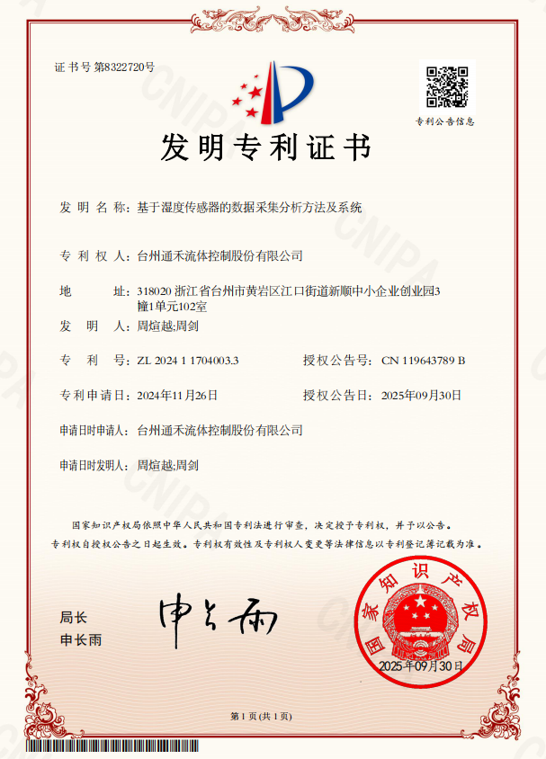 Patent of invention