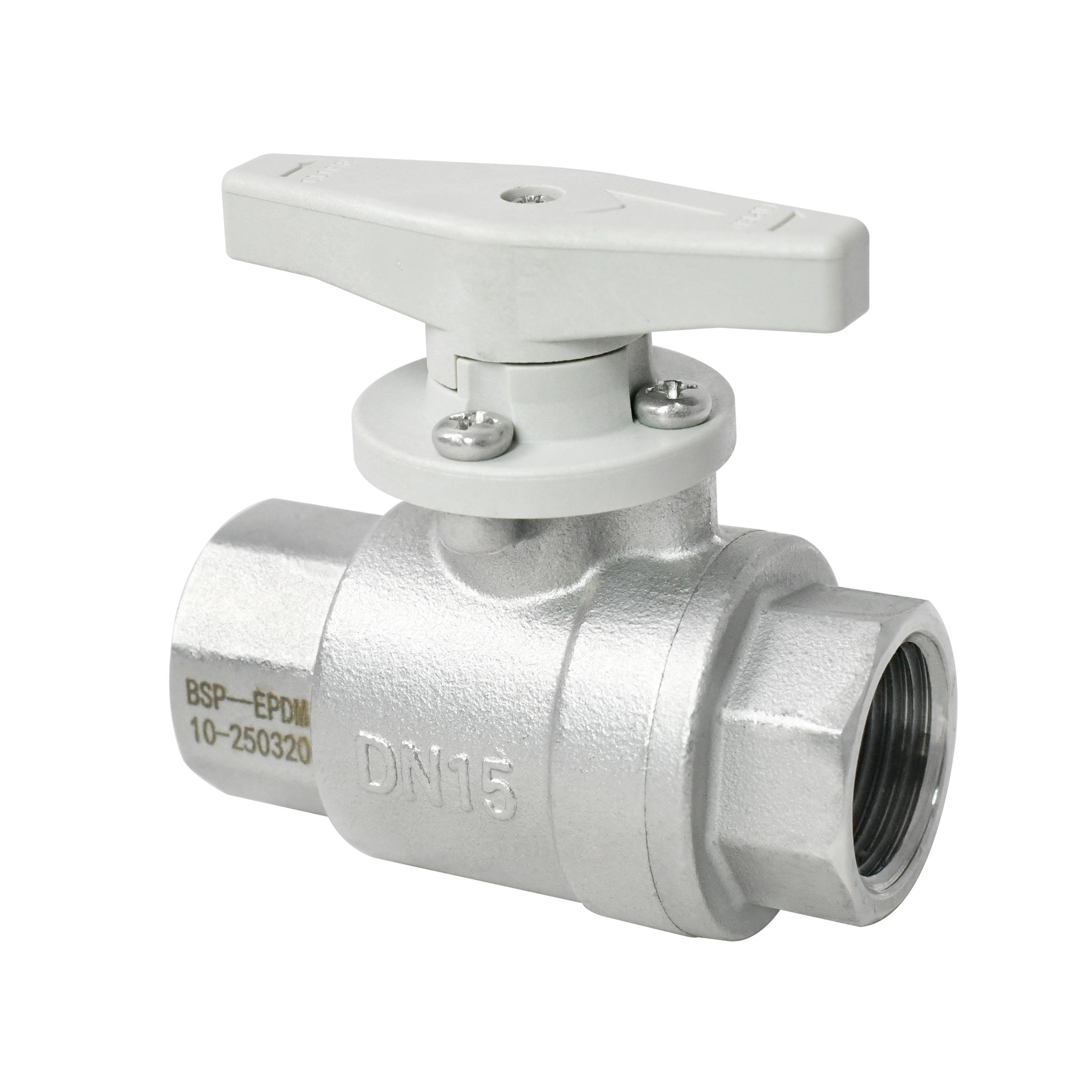 Tonheflow 1/2 Inch 2-way SS304 Manual Water Ball Valve 