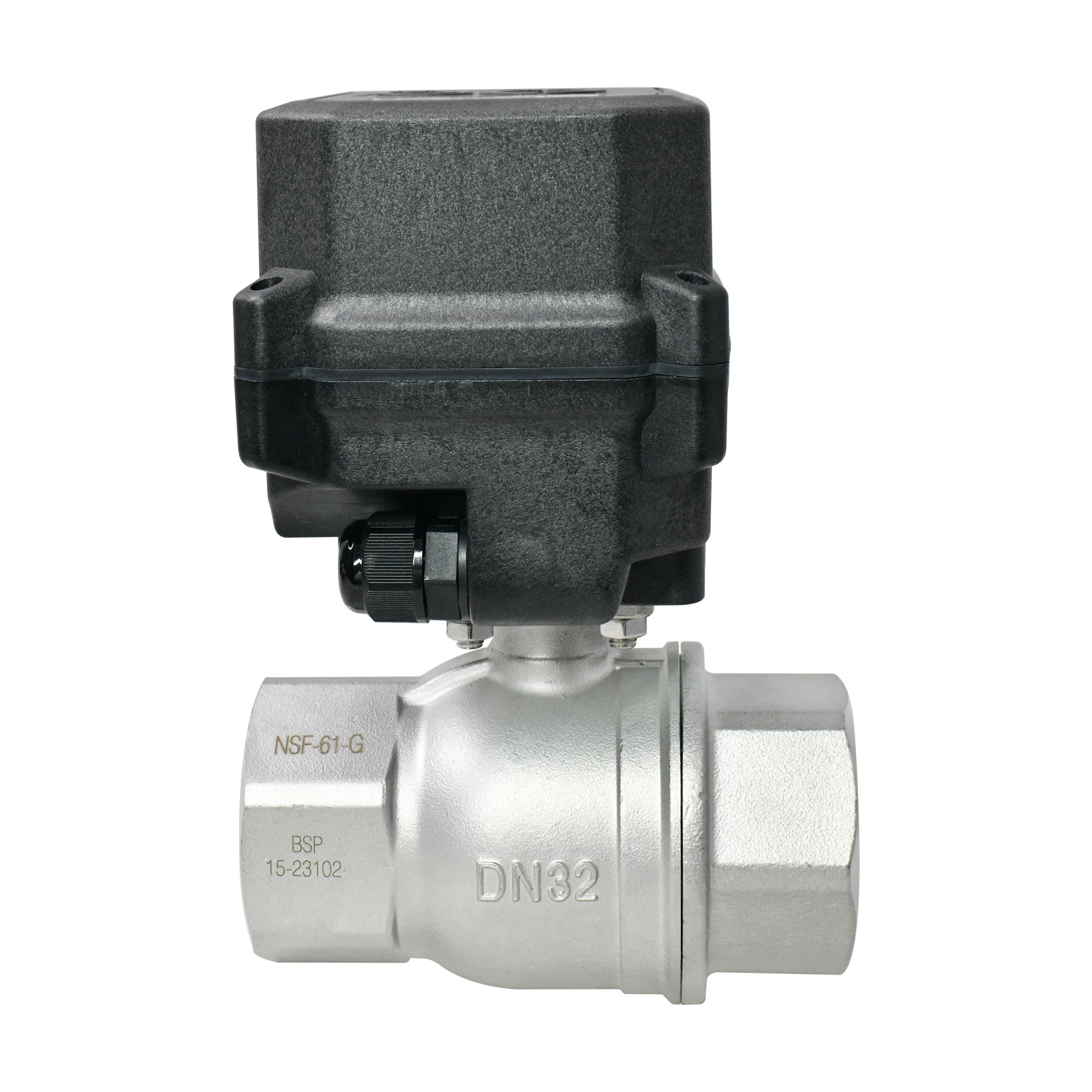 DN32 SS304 Electric Ball Valve – Openiclose time ≤2S